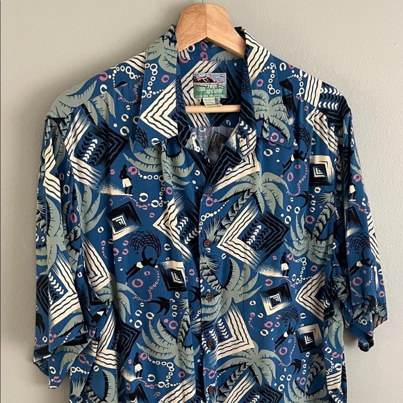 Reyn Spooner vintage 90’s Aloha Surfer Hawaiian Shirt Large - Picture 4 of 9